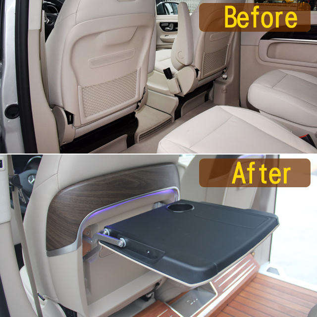 Mercedes V-Class (Vito/V250/V260/W447) Luxury Folding Armrest Storage Box Cup Holder with USB Charge